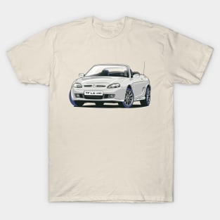 MG TF LE500 in White T-Shirt